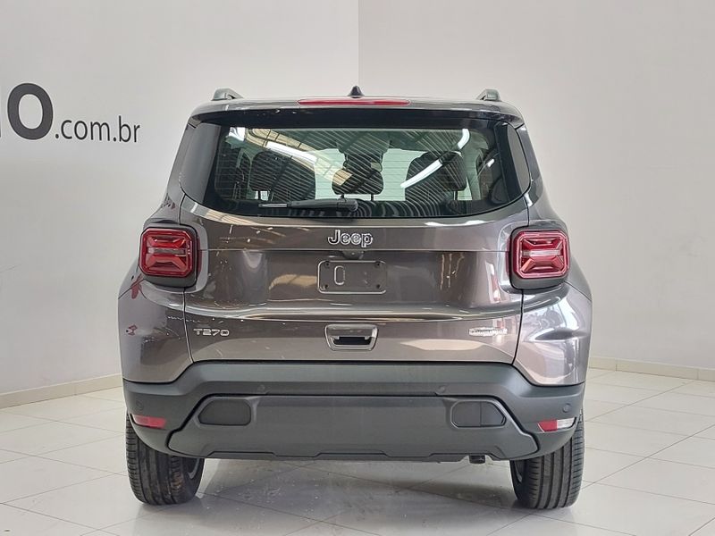 JEEP RENEGADE 1.3 T270 TURBO FLEX LONGITUDE AT6 2025/2025 BETIOLO NOVOS E SEMINOVOS LAJEADO / Carros no Vale