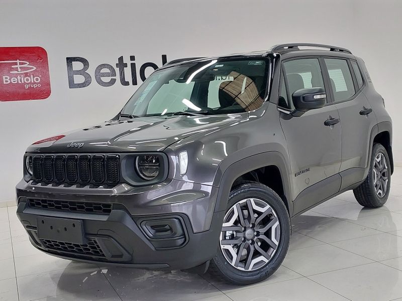 JEEP RENEGADE 1.3 T270 TURBO FLEX SPORT ALTITUDE AT6 2025/2025 BETIOLO NOVOS E SEMINOVOS LAJEADO / Carros no Vale