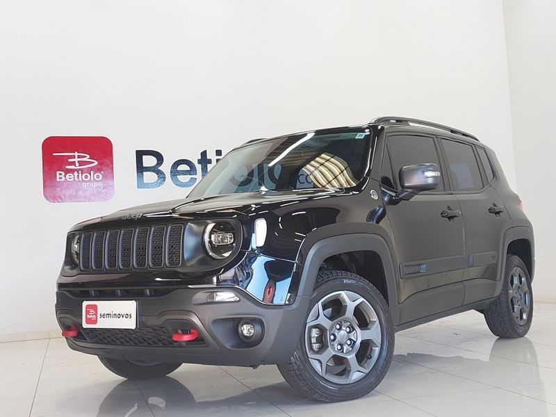 JEEP RENEGADE 2.0 16V TURBO DIESEL TRAILHAWK 4P 4X4 AUTOMÁTICO 2021/2021 BETIOLO NOVOS E SEMINOVOS LAJEADO / Carros no Vale