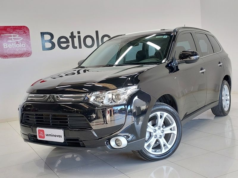 Mitsubishi OUTLANDER 3.0 GT 4X4 V6 24V GASOLINA 4P AUTOMÁTICO 2014/2015 BETIOLO NOVOS E SEMINOVOS LAJEADO / Carros no Vale