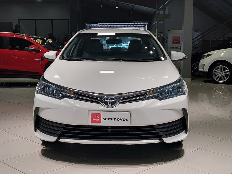 Toyota COROLLA 1.8 GLI UPPER 16V FLEX 4P AUTOMÁTICO 2018/2019 BETIOLO NOVOS E SEMINOVOS LAJEADO / Carros no Vale