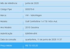 Volkswagen GOLF 1.4 TSI COMFORTLINE 16V GASOLINA 4P AUTOMÁTICO 2014/2015 BETIOLO NOVOS E SEMINOVOS LAJEADO / Carros no Vale