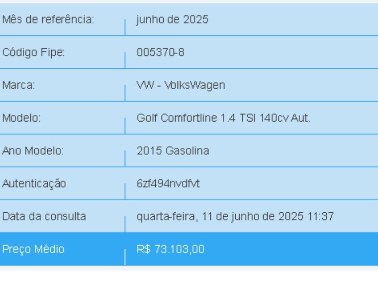 Volkswagen GOLF 1.4 TSI COMFORTLINE 16V GASOLINA 4P AUTOMÁTICO 2014/2015 BETIOLO NOVOS E SEMINOVOS LAJEADO / Carros no Vale