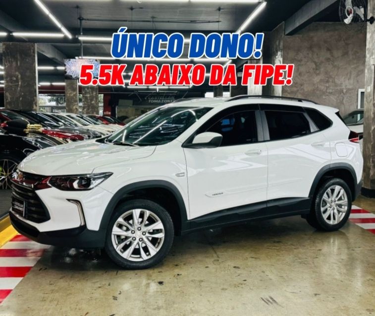 Chevrolet TRACKER 1.0 TURBO FLEX LTZ AUTOMÁTICO 2022/2023 CASTELLAN E TOMAZONI MOTORS CAXIAS DO SUL / Carros no Vale