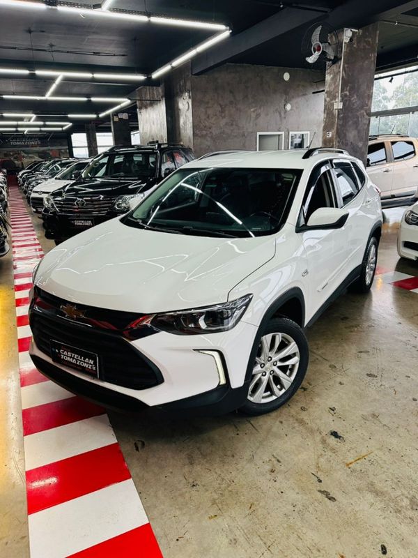 Chevrolet TRACKER 1.0 TURBO FLEX LTZ AUTOMÁTICO 2022/2023 CASTELLAN E TOMAZONI MOTORS CAXIAS DO SUL / Carros no Vale
