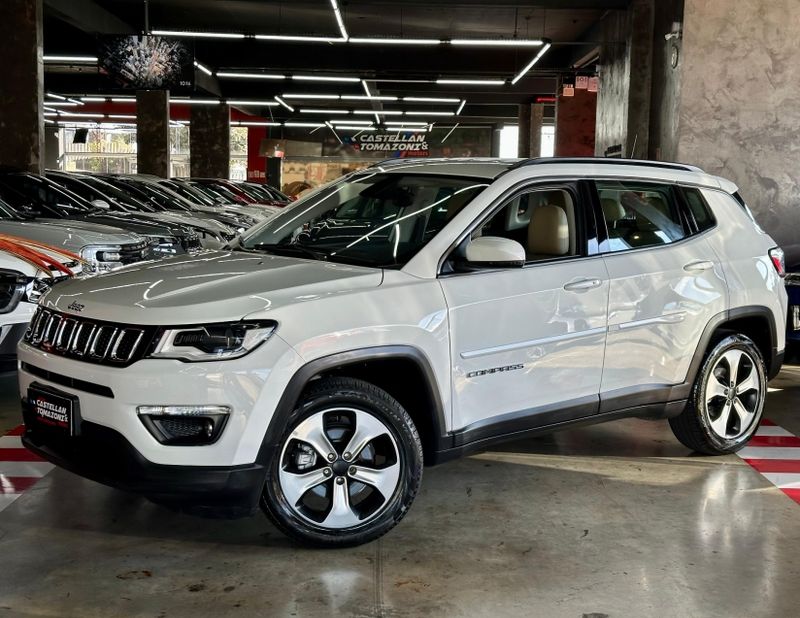 JEEP COMPASS 2.0 16V FLEX LONGITUDE AUTOMÁTICO 2017/2017 CASTELLAN E TOMAZONI MOTORS CAXIAS DO SUL / Carros no Vale