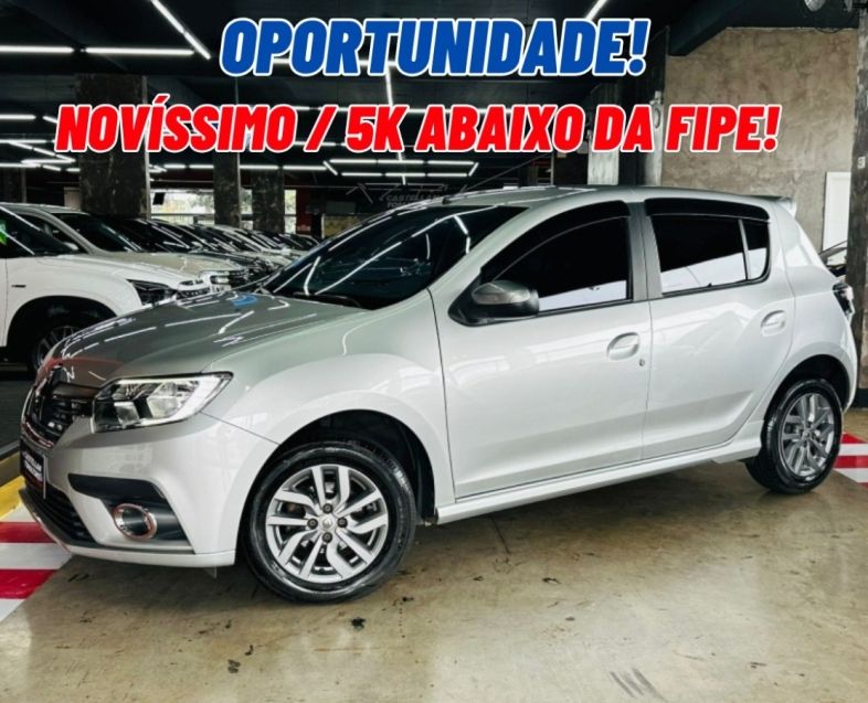 Renault SANDERO 1.0 12V SCE FLEX GT LINE MANUAL 2021/2022 CASTELLAN E TOMAZONI MOTORS CAXIAS DO SUL / Carros no Vale