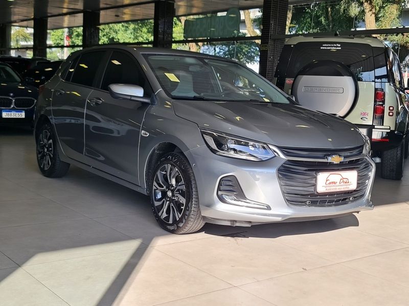 Chevrolet ONIX 1.0 TURBO FLEX PREMIER AUTOMÁTICO 2024/2025 CARRO DEZ NOVO HAMBURGO / Carros no Vale