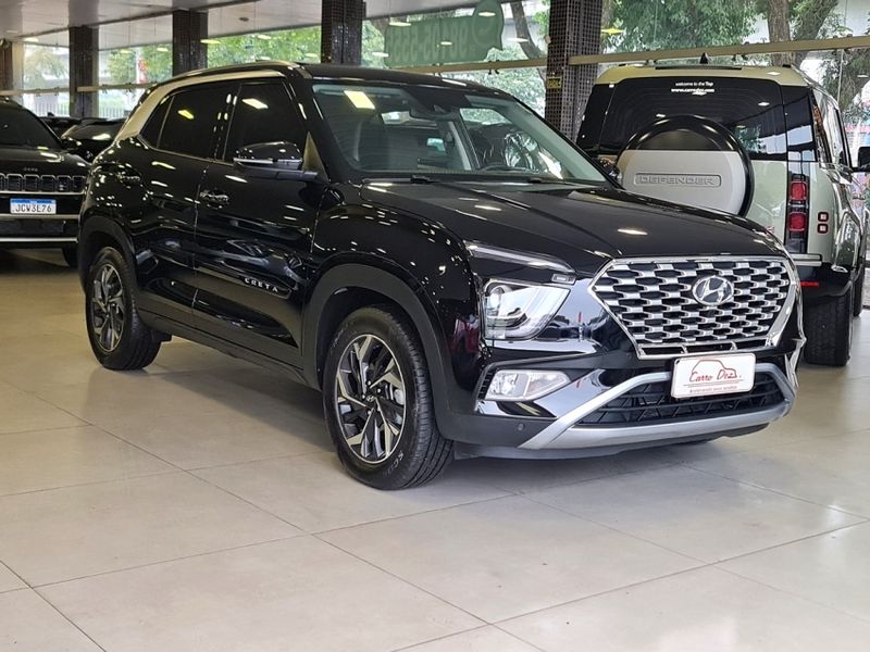 Hyundai CRETA 1.0 TGDI FLEX PLATINUM AUTOMÁTICO 2024/2025 CARRO DEZ NOVO HAMBURGO / Carros no Vale