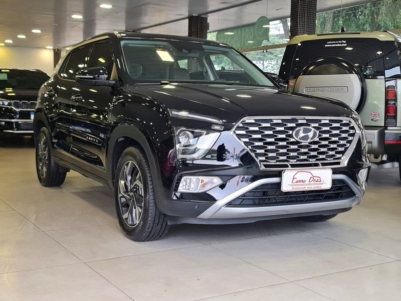 Hyundai CRETA 1.0 TGDI FLEX PLATINUM AUTOMÁTICO 2024/2025 CARRO DEZ NOVO HAMBURGO / Carros no Vale