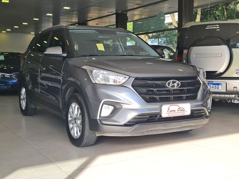 Hyundai CRETA 1.6 16V FLEX ACTION AUTOMÁTICO 2023/2024 CARRO DEZ NOVO HAMBURGO / Carros no Vale