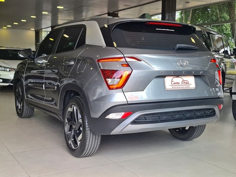Hyundai CRETA 2.0 FLEX ULTIMATE AUTOMÁTICO 2023/2024 CARRO DEZ NOVO HAMBURGO / Carros no Vale