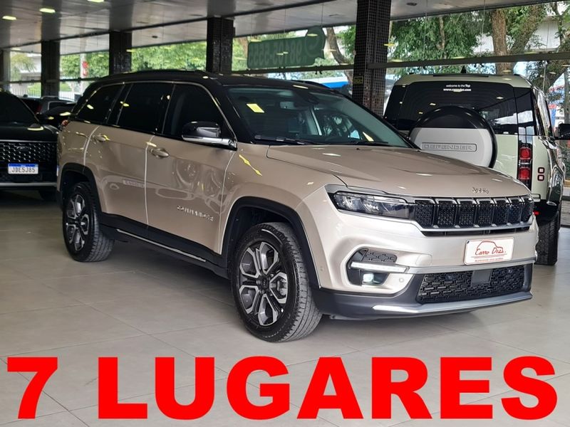 JEEP COMMANDER 1.3 T270 TURBO FLEX LIMITED AT6 2024/2024 CARRO DEZ NOVO HAMBURGO / Carros no Vale