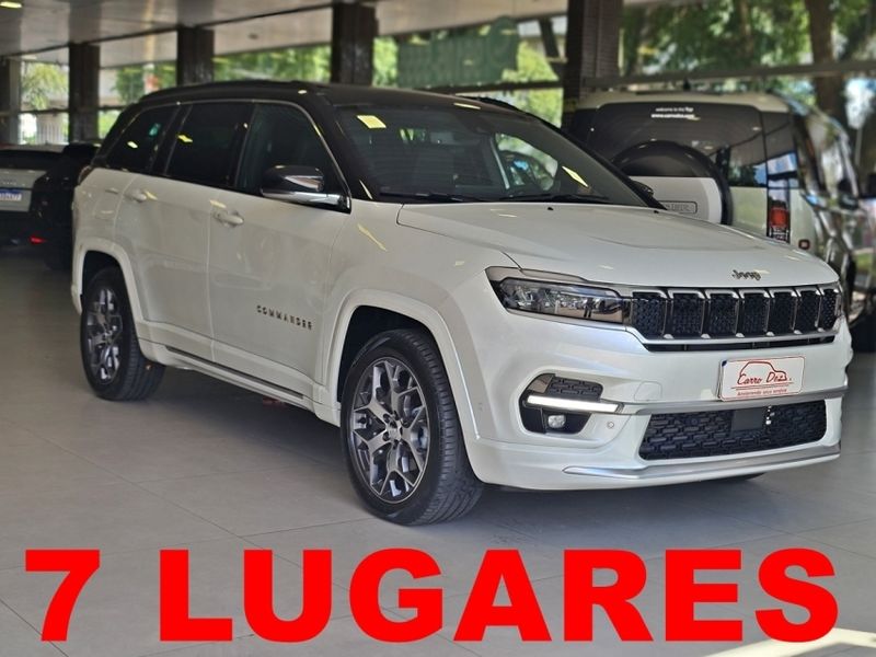 JEEP COMMANDER 1.3 T270 TURBO FLEX OVERLAND AT6 2023/2023 CARRO DEZ NOVO HAMBURGO / Carros no Vale
