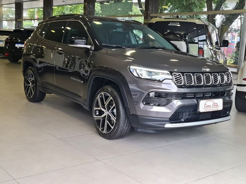 JEEP COMPASS 1.3 T270 TURBO FLEX LIMITED AT6 2024/2025 CARRO DEZ NOVO HAMBURGO / Carros no Vale