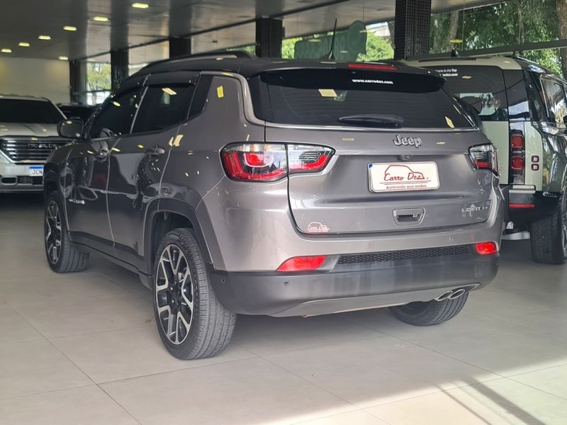 JEEP COMPASS 2.0 16V FLEX LIMITED AUTOMÁTICO 2020/2021 CARRO DEZ NOVO HAMBURGO / Carros no Vale