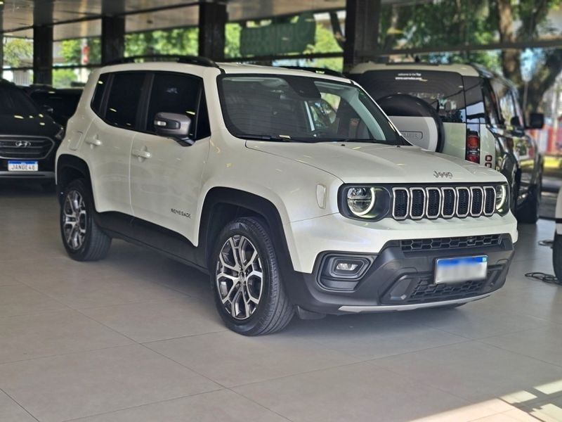 JEEP RENEGADE 1.3 T270 TURBO FLEX LONGITUDE AT6 2022/2023 CARRO DEZ NOVO HAMBURGO / Carros no Vale