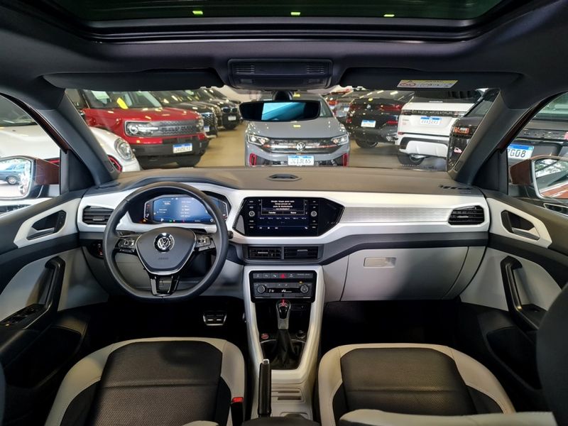 Volkswagen T-CROSS 1.4 250 TSI TOTAL FLEX HIGHLINE AUTOMÁTICO 2019/2020 CARRO DEZ NOVO HAMBURGO / Carros no Vale