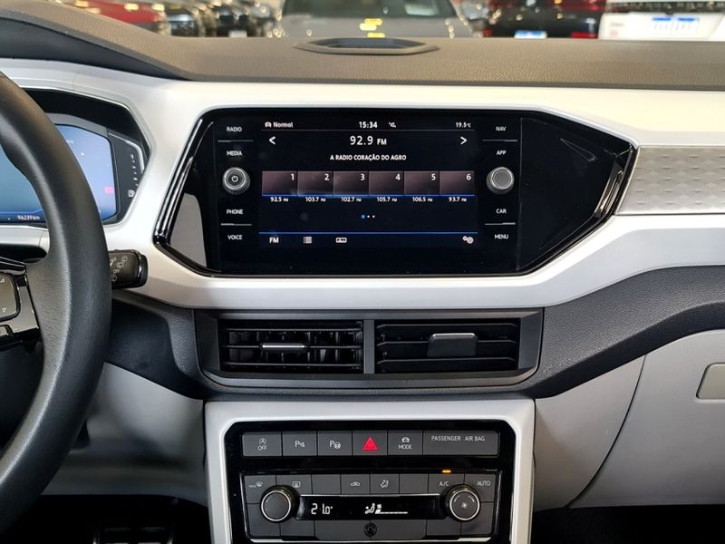 Volkswagen T-CROSS 1.4 250 TSI TOTAL FLEX HIGHLINE AUTOMÁTICO 2019/2020 CARRO DEZ NOVO HAMBURGO / Carros no Vale