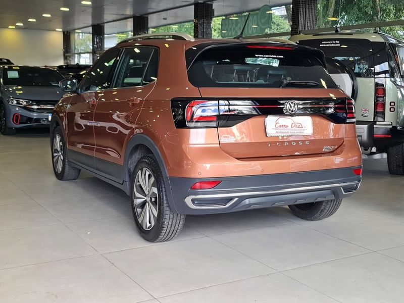 Volkswagen T-CROSS 1.4 250 TSI TOTAL FLEX HIGHLINE AUTOMÁTICO 2019/2020 CARRO DEZ NOVO HAMBURGO / Carros no Vale