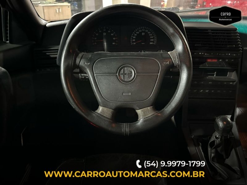 Alfa Romeo 164 3.0 SUPER V6 24V GASOLINA 4P MANUAL 1995/1995 CARRO AUTOMARCAS CAXIAS DO SUL / Carros no Vale