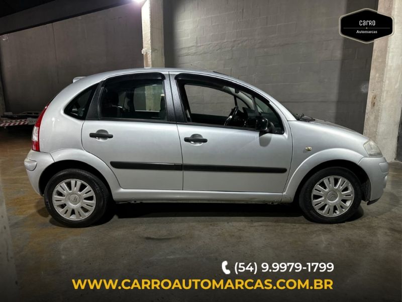 Citroen C3 1.4 I GLX 8V FLEX 4P MANUAL 2010/2011 CARRO AUTOMARCAS CAXIAS DO SUL / Carros no Vale