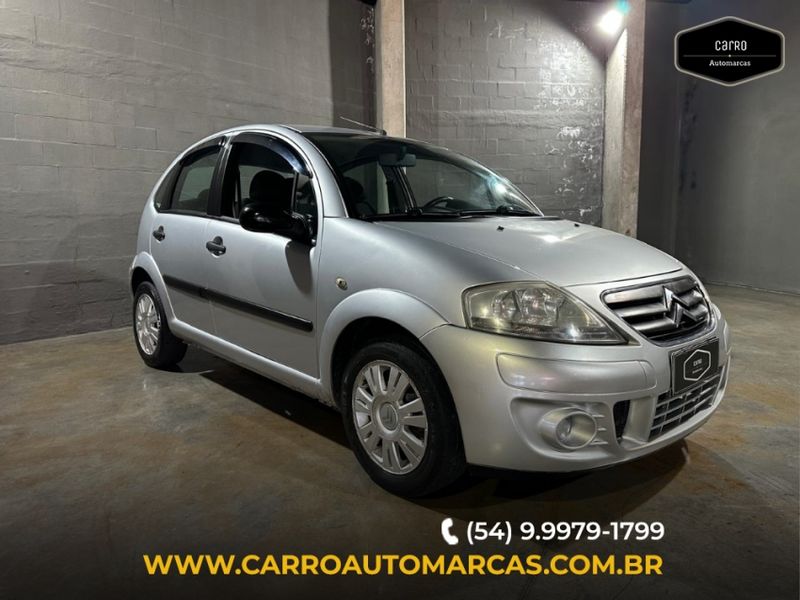Citroen C3 1.4 I GLX 8V FLEX 4P MANUAL 2010/2011 CARRO AUTOMARCAS CAXIAS DO SUL / Carros no Vale