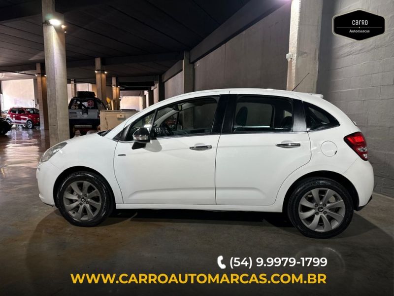 Citroen C3 1.6 EXCLUSIVE 16V FLEX 4P MANUAL 2013/2014 CARRO AUTOMARCAS CAXIAS DO SUL / Carros no Vale