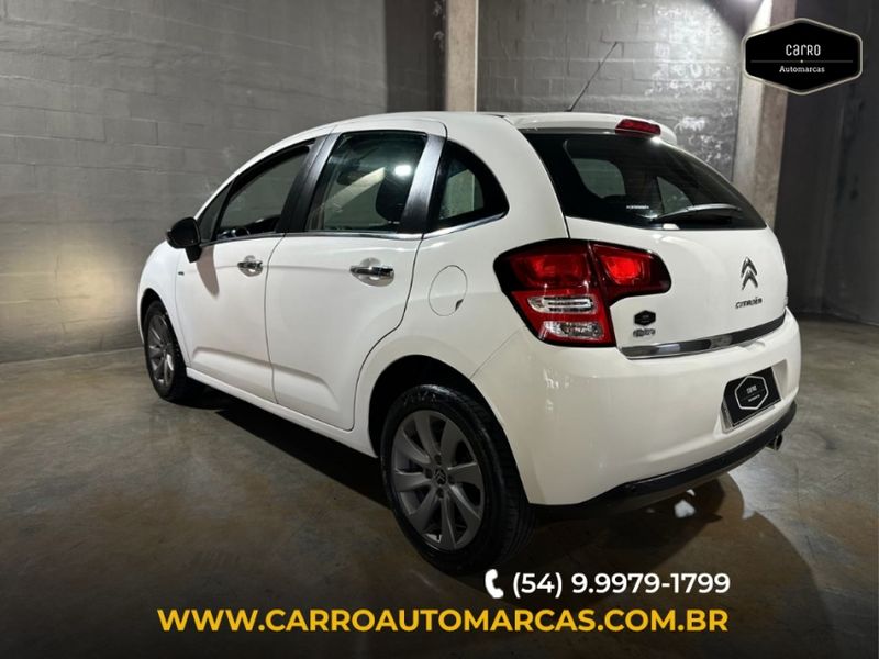 Citroen C3 1.6 EXCLUSIVE 16V FLEX 4P MANUAL 2013/2014 CARRO AUTOMARCAS CAXIAS DO SUL / Carros no Vale