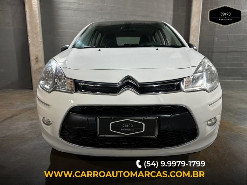 Citroen C3 1.6 EXCLUSIVE 16V FLEX 4P MANUAL 2013/2014 CARRO AUTOMARCAS CAXIAS DO SUL / Carros no Vale