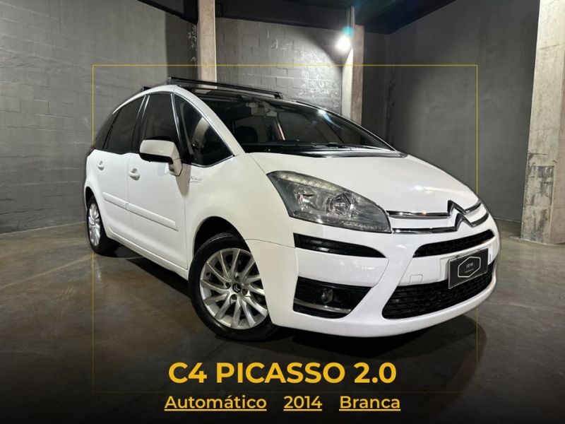 Citroen C4 PICASSO 2.0 LA LUNA 16V GASOLINA 4P AUTOMÁTICO 2013/2014 CARRO AUTOMARCAS CAXIAS DO SUL / Carros no Vale