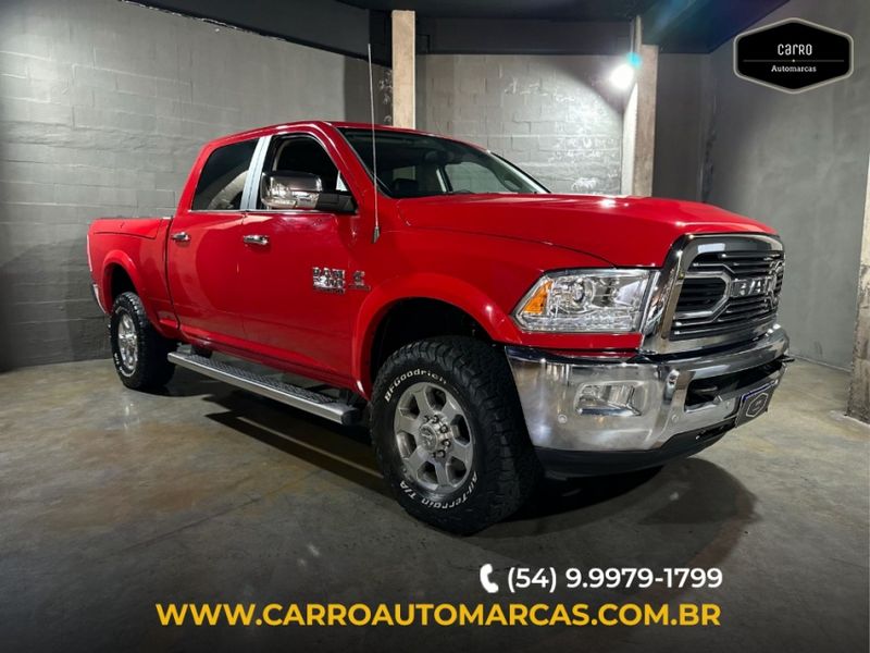 Ram 2500 6.7 LARAMIE 4X4 CD I6 TURBO DIESEL 4P AUTOMÁTICO 2016/2017 CARRO AUTOMARCAS CAXIAS DO SUL / Carros no Vale