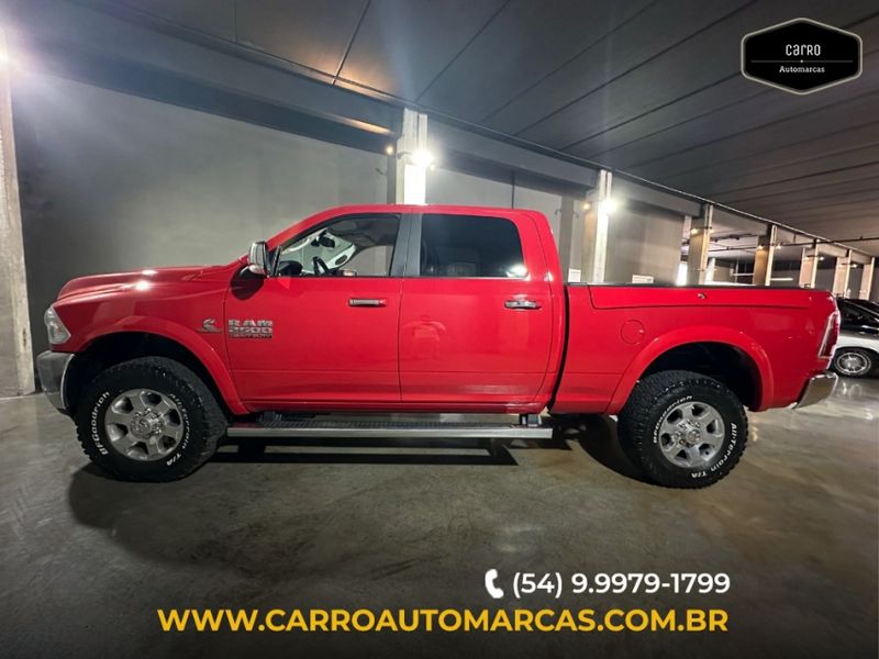 Ram 2500 6.7 LARAMIE 4X4 CD I6 TURBO DIESEL 4P AUTOMÁTICO 2016/2017 CARRO AUTOMARCAS CAXIAS DO SUL / Carros no Vale