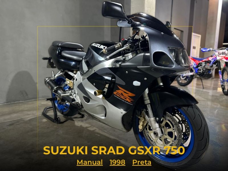 Suzuki Gsr Gsxr 750 1998/1998 CARRO AUTOMARCAS CAXIAS DO SUL / Carros no Vale