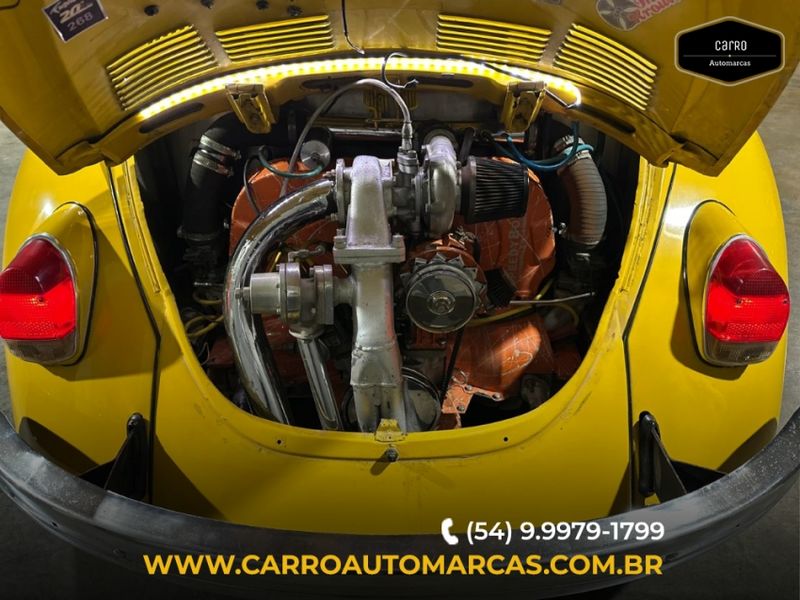 Volkswagen FUSCA 1.3 8V ÁLCOOL 2P MANUAL 1975/1975 CARRO AUTOMARCAS CAXIAS DO SUL / Carros no Vale
