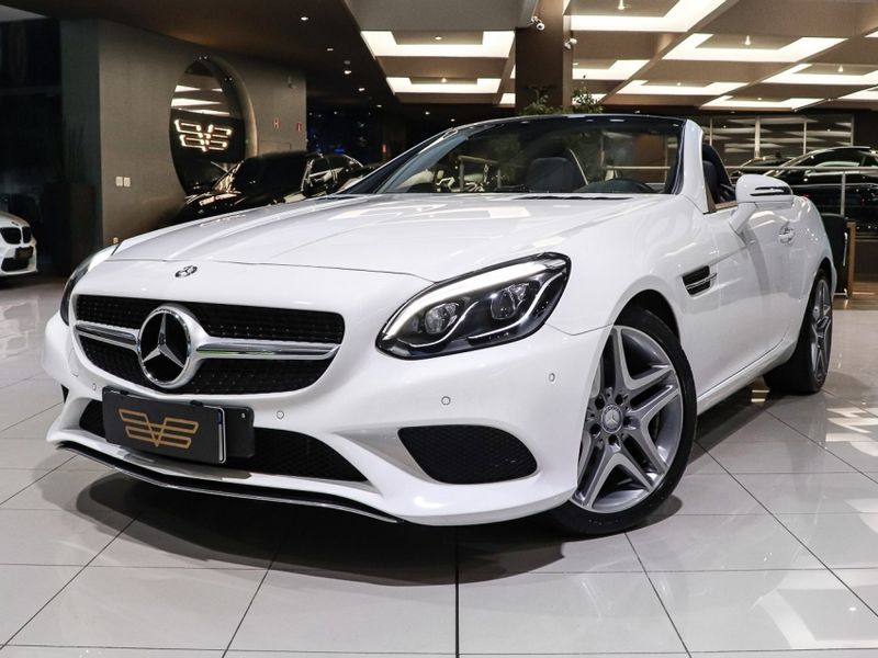 Mercedes-Benz SLC 300 2.0 CGI GASOLINA 9G-TRONIC 2016/2017 VIA BELLA VEÍCULOS ESPECIAIS CAXIAS DO SUL / Carros no Vale