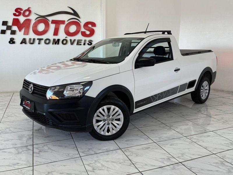 VOLKSWAGEN SAVEIRO ROBUST CS 1.6 2023 SÓ MOTOS E AUTOMÓVEIS SANTA CRUZ DO SUL / Carros no Vale