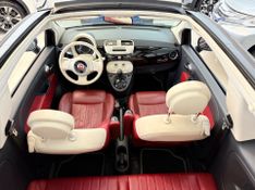 Fiat 500 Cabrio Air 2014/2015 COVEL VEICULOS ENCANTADO / Carros no Vale