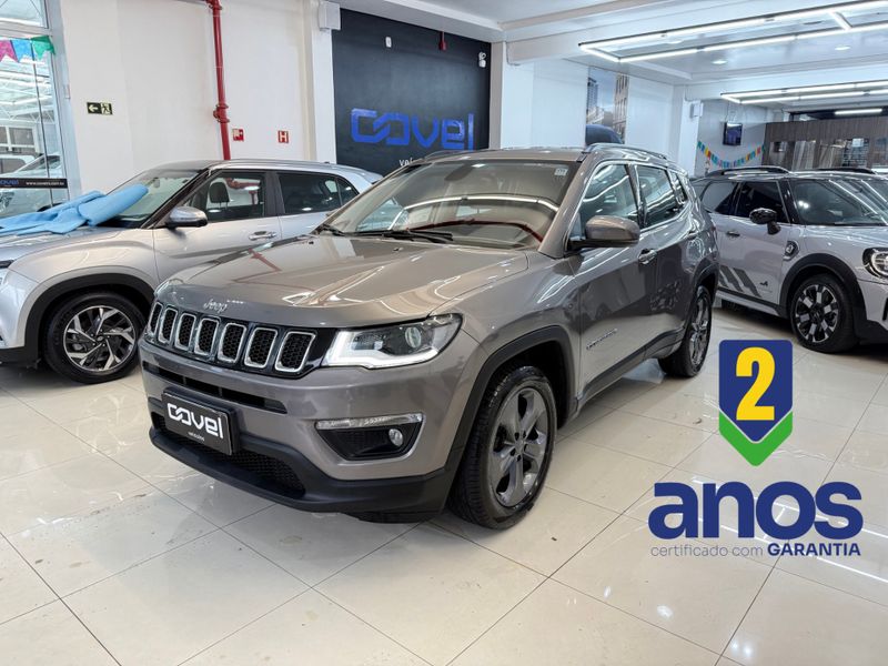 Jeep Compass Longitude 2.0 2018/2018 COVEL VEICULOS ENCANTADO / Carros no Vale