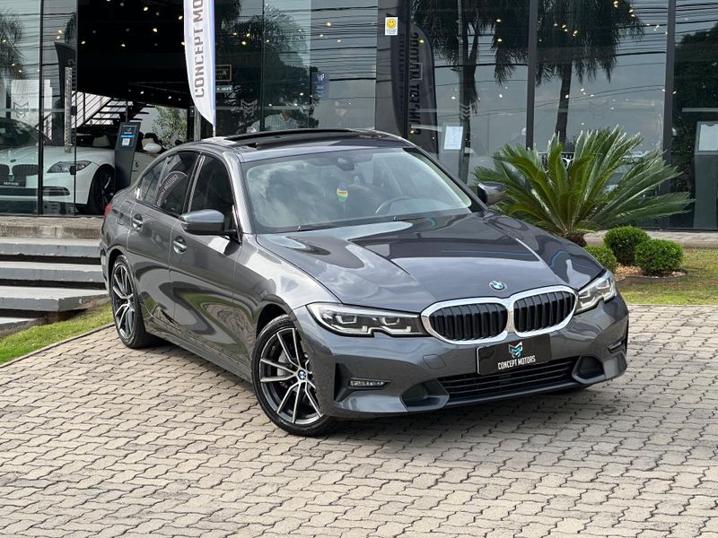 BMW 330i Sport 2.0 TB 16V 4p 2019/2020 CONCEPT MOTORS PASSO FUNDO / Carros no Vale