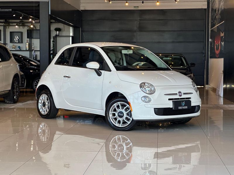Fiat 500 Cult 1.4 Flex 8V EVO Dualogic 2012/2012 CONCEPT MOTORS PASSO FUNDO / Carros no Vale