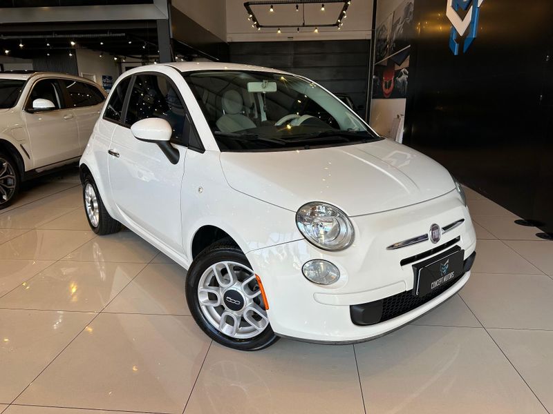 Fiat 500 Cult 1.4 Flex 8V EVO Dualogic 2012/2012 CONCEPT MOTORS PASSO FUNDO / Carros no Vale