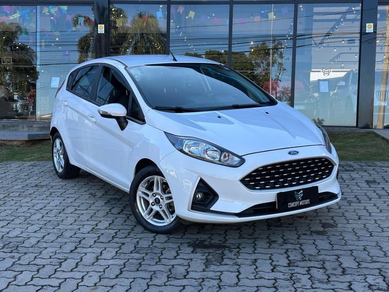 Ford Fiesta SEL 1.6 16V Flex Aut 5p 2018/2018 CONCEPT MOTORS PASSO FUNDO / Carros no Vale