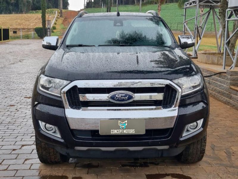 Ford Ranger Limited 3.2 4×4 CD Diesel Aut. 2016/2017 CONCEPT MOTORS PASSO FUNDO / Carros no Vale