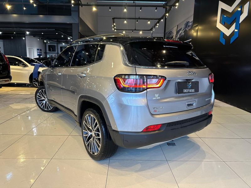 Jeep Compass LIMITED T270 1.3 TB 4×2 Flex Aut 2021/2022 CONCEPT MOTORS PASSO FUNDO / Carros no Vale