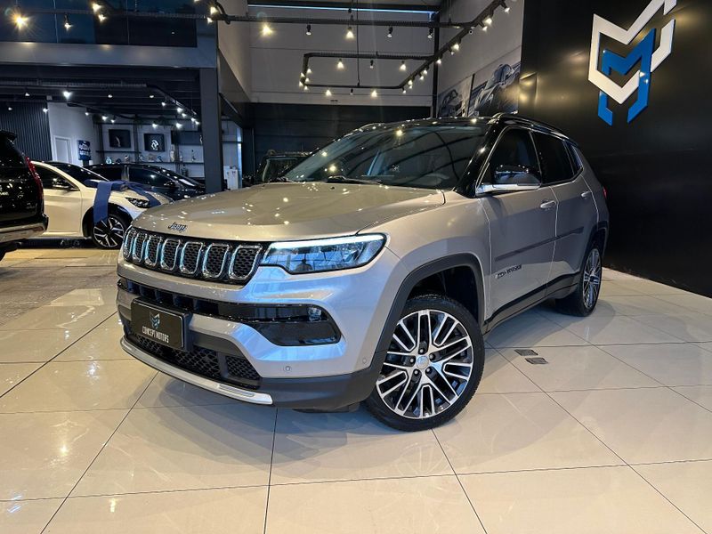 Jeep Compass LIMITED T270 1.3 TB 4×2 Flex Aut 2021/2022 CONCEPT MOTORS PASSO FUNDO / Carros no Vale