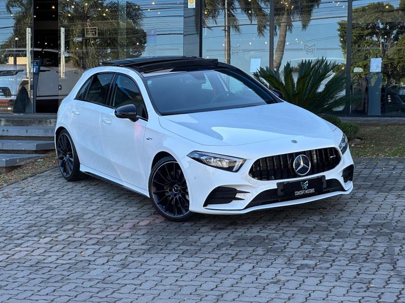 Mercedes-Benz A-35 AMG 4MATIC 2.0 TB Aut. 2019/2020 CONCEPT MOTORS PASSO FUNDO / Carros no Vale