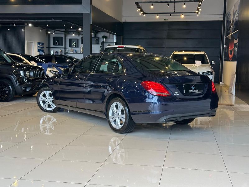 Mercedes-Benz C-180 1.6 Turbo 16V/Flex 16V Aut. 2014/2015 CONCEPT MOTORS PASSO FUNDO / Carros no Vale