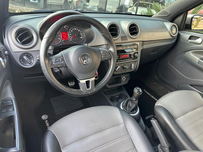 Volkswagen Saveiro CROSS 1.6 T.Flex 16V CD 2015/2016 CONCEPT MOTORS PASSO FUNDO / Carros no Vale