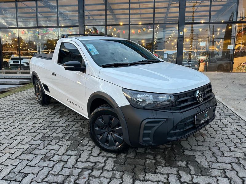 Volkswagen Saveiro Robust 1.6 Total Flex 16V 2024/2025 CONCEPT MOTORS PASSO FUNDO / Carros no Vale